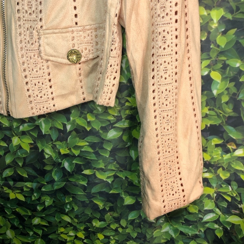 Jaase Anthropology Women's Blush Jacket NWT - Picture 4 of 16